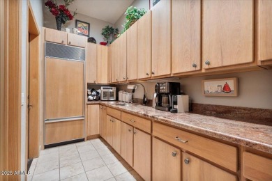 Nestled behind the elegant oleander walls and the 24-hour manned on Pinnacle Peak Country Club in Arizona - for sale on GolfHomes.com, golf home, golf lot