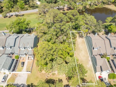 This beautiful lot overlooking the 16th fairway on the Ocean on Ocean Creek Golf Course in South Carolina - for sale on GolfHomes.com, golf home, golf lot