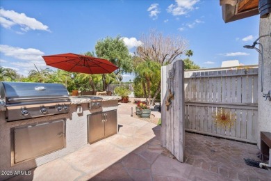Nestled behind the elegant oleander walls and the 24-hour manned on Pinnacle Peak Country Club in Arizona - for sale on GolfHomes.com, golf home, golf lot