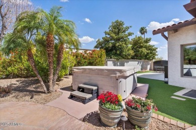 Nestled behind the elegant oleander walls and the 24-hour manned on Pinnacle Peak Country Club in Arizona - for sale on GolfHomes.com, golf home, golf lot
