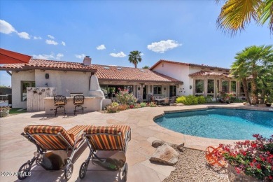 Nestled behind the elegant oleander walls and the 24-hour manned on Pinnacle Peak Country Club in Arizona - for sale on GolfHomes.com, golf home, golf lot