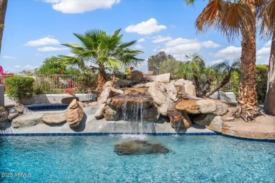 Nestled behind the elegant oleander walls and the 24-hour manned on Pinnacle Peak Country Club in Arizona - for sale on GolfHomes.com, golf home, golf lot