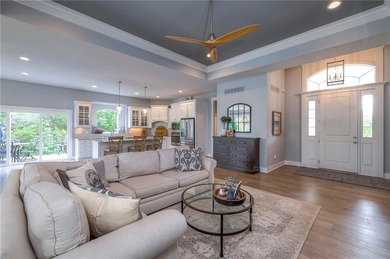 Welcome home to this stunning reverse 1.5-story patio villa on Shadow Glen Golf Club in Kansas - for sale on GolfHomes.com, golf home, golf lot