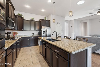 Beautifully maintained 3 bed + office + bonus room home in the on Estrella Mountain Ranch Golf Course in Arizona - for sale on GolfHomes.com, golf home, golf lot