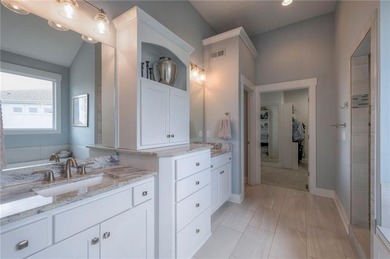 Welcome home to this stunning reverse 1.5-story patio villa on Shadow Glen Golf Club in Kansas - for sale on GolfHomes.com, golf home, golf lot