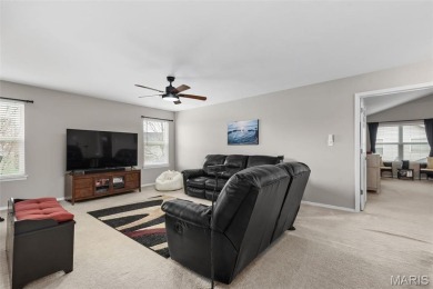 This meticulously maintained home is located in the desirable on Winghaven Country Club in Missouri - for sale on GolfHomes.com, golf home, golf lot