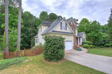 Welcome to your dream home nestled on a serene cul-de-sac within on Creekside Golf and Country Club in Georgia - for sale on GolfHomes.com, golf home, golf lot