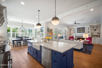 Custom-crafted, impeccably refreshed, and maintained, 5 Old Oak on Oldfield Golf Club in South Carolina - for sale on GolfHomes.com, golf home, golf lot