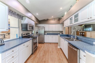 Welcome to this charming 2-bedroom, 2-bathroom home, with views on Timber Pines Golf Course in Florida - for sale on GolfHomes.com, golf home, golf lot