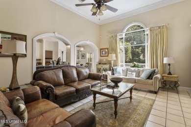 Open concept floor plan adjacent to the first tee box of the on Annandale Golf Club in Mississippi - for sale on GolfHomes.com, golf home, golf lot