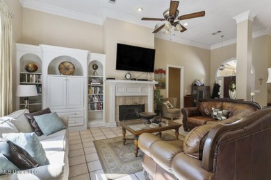 Open concept floor plan adjacent to the first tee box of the on Annandale Golf Club in Mississippi - for sale on GolfHomes.com, golf home, golf lot