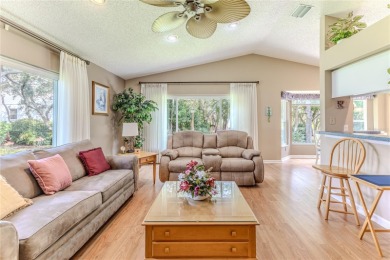 Welcome to this charming 2-bedroom, 2-bathroom home, with views on Timber Pines Golf Course in Florida - for sale on GolfHomes.com, golf home, golf lot