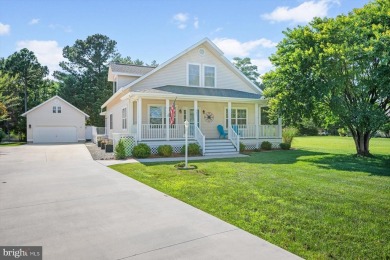 Stunning coastal home located just 3 miles to downtown Bethany on Salt Pond Golf Club in Delaware - for sale on GolfHomes.com, golf home, golf lot