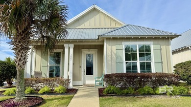 Must see this adorable coastal cottage, 3-bedroom, 2 baths on a on Orange Beach Golf Center in Alabama - for sale on GolfHomes.com, golf home, golf lot