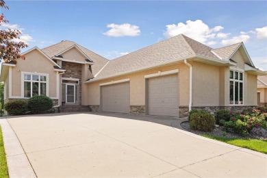 Lake Front on Sunrise Lake.  Custom walk-out home on Sunrise on TPC of the Twin Cities in Minnesota - for sale on GolfHomes.com, golf home, golf lot