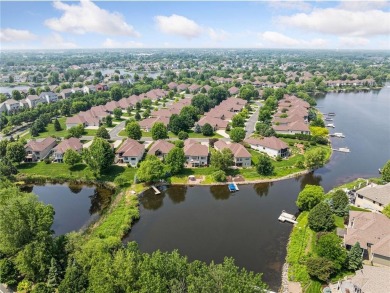 Lake Front on Sunrise Lake.  Custom walk-out home on Sunrise on TPC of the Twin Cities in Minnesota - for sale on GolfHomes.com, golf home, golf lot
