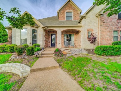 Situated within one of Denton's most desirable neighborhoods on Oakmont Country Club in Texas - for sale on GolfHomes.com, golf home, golf lot