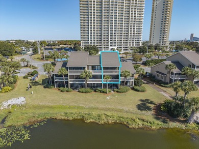 Beautiful 3-bedroom, 3-bath lakefront condo in the Boardwalk on Seascape Golf Course in Florida - for sale on GolfHomes.com, golf home, golf lot