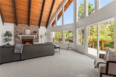 Sitting in the pristine alpine community of Lake Arrowhead, this on Lake Arrowhead Country Club in California - for sale on GolfHomes.com, golf home, golf lot