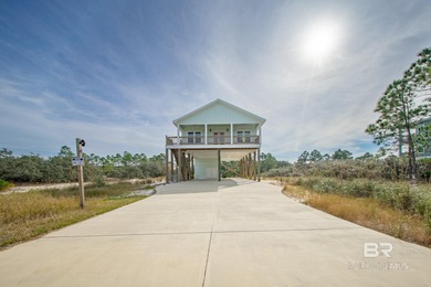 This Gold Fortified beach home, built in 2023, is just a short on Kiva Dunes Golf Club in Alabama - for sale on GolfHomes.com, golf home, golf lot