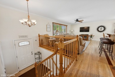 This beautifully updated home with its open floor plan, hardwood on Twin Lakes Golf Course in Illinois - for sale on GolfHomes.com, golf home, golf lot