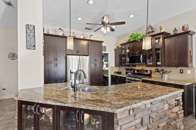 Welcome to a stunning single-story home that radiates pride of on Highland Falls Golf Club in Nevada - for sale on GolfHomes.com, golf home, golf lot
