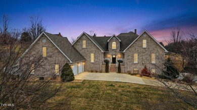 Introducing a rare 5,400 sq ft Bristol, TN brick estate on Country Club of Bristol in Tennessee - for sale on GolfHomes.com, golf home, golf lot