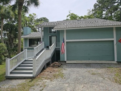 On the ocean side of Fripp Island is this just updated beautiful on Ocean Point Golf Links in South Carolina - for sale on GolfHomes.com, golf home, golf lot