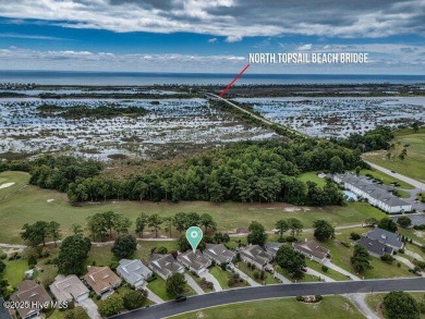 Elegance meets ease with coastal living on the golf course! This on North Shore Country Club in North Carolina - for sale on GolfHomes.com, golf home, golf lot
