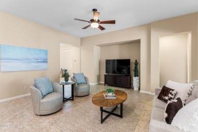 Spacious Villa with rich wood cabinet finishes and granite on Tuscany Falls At Pebble Creek in Arizona - for sale on GolfHomes.com, golf home, golf lot