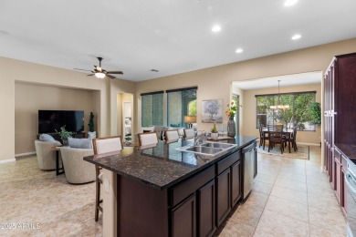 Spacious Villa with rich wood cabinet finishes and granite on Tuscany Falls At Pebble Creek in Arizona - for sale on GolfHomes.com, golf home, golf lot