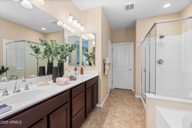 Spacious Villa with rich wood cabinet finishes and granite on Tuscany Falls At Pebble Creek in Arizona - for sale on GolfHomes.com, golf home, golf lot