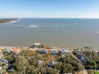 This beautiful North end of the island home overlooks the 17th on Ocean Point Golf Links in South Carolina - for sale on GolfHomes.com, golf home, golf lot