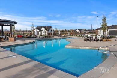 This beautifully designed modern farmhouse backs up to the golf on Falcon Crest Golf Club in Idaho - for sale on GolfHomes.com, golf home, golf lot
