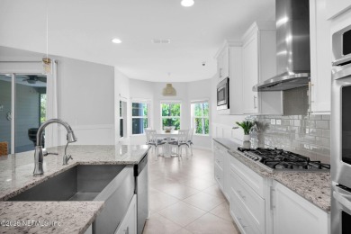 Highly sought-after floor plan on a wide 70' preserve lot in one on Palm Valley Golf Club in Florida - for sale on GolfHomes.com, golf home, golf lot