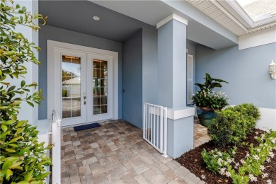 Overlooking the 8th hole at Oak Harbor, this 3BR, 3BA home + den on Oak Harbor Country Club in Florida - for sale on GolfHomes.com, golf home, golf lot