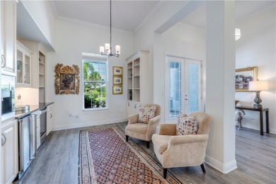 Overlooking the 8th hole at Oak Harbor, this 3BR, 3BA home + den on Oak Harbor Country Club in Florida - for sale on GolfHomes.com, golf home, golf lot