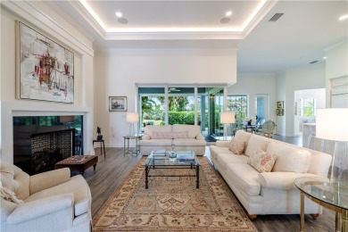 Overlooking the 8th hole at Oak Harbor, this 3BR, 3BA home + den on Oak Harbor Country Club in Florida - for sale on GolfHomes.com, golf home, golf lot