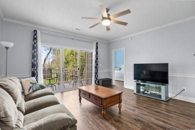 This 2 bedroom, 2 bathroom end-unit condo offers easy living on on Arrowhead Country Club in South Carolina - for sale on GolfHomes.com, golf home, golf lot
