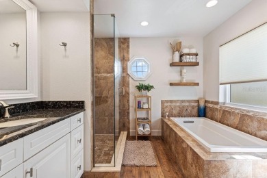 Discover luxury coastal living at its finest in this fully on Apollo Beach Golf and Sea Club in Florida - for sale on GolfHomes.com, golf home, golf lot