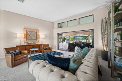 Rarely available Estate Home with Water and Golf Views available on Estero Country Club in Florida - for sale on GolfHomes.com, golf home, golf lot