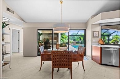 Rarely available Estate Home with Water and Golf Views available on Estero Country Club in Florida - for sale on GolfHomes.com, golf home, golf lot