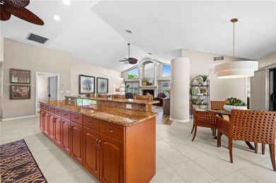 Rarely available Estate Home with Water and Golf Views available on Estero Country Club in Florida - for sale on GolfHomes.com, golf home, golf lot