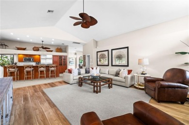 Rarely available Estate Home with Water and Golf Views available on Estero Country Club in Florida - for sale on GolfHomes.com, golf home, golf lot