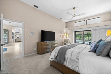 Rarely available Estate Home with Water and Golf Views available on Estero Country Club in Florida - for sale on GolfHomes.com, golf home, golf lot