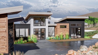 Discover the epitome of mountain modern elegance in this future on Promontory Golf Club  in Utah - for sale on GolfHomes.com, golf home, golf lot