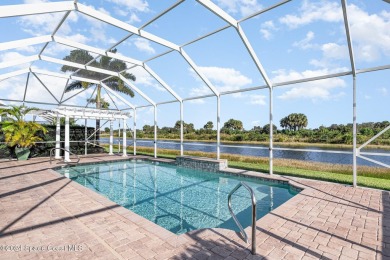 ''Stunning  retreat with a sparkling pool, waterfall, lushly on Duran Golf Course in Florida - for sale on GolfHomes.com, golf home, golf lot