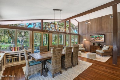 Iconic, 2nd row West Beach Lagoon estate on over 1.5 acres! on Sea Pines Golf and Resort  in South Carolina - for sale on GolfHomes.com, golf home, golf lot