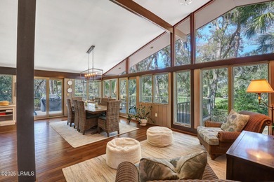 Iconic, 2nd row West Beach Lagoon estate on over 1.5 acres! on Sea Pines Golf and Resort  in South Carolina - for sale on GolfHomes.com, golf home, golf lot