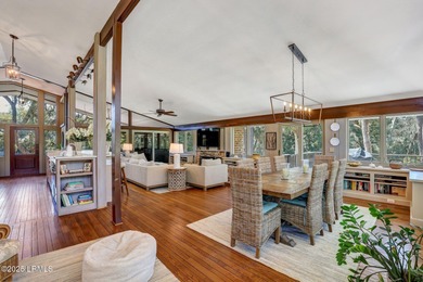 Iconic, 2nd row West Beach Lagoon estate on over 1.5 acres! on Sea Pines Golf and Resort  in South Carolina - for sale on GolfHomes.com, golf home, golf lot